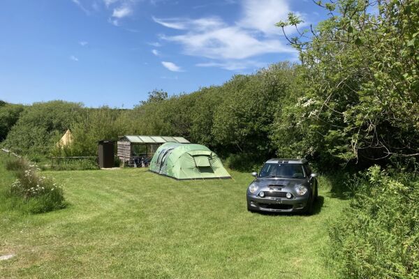 Trellyn Camping campsite in Haverfordwest, Pembrokeshire