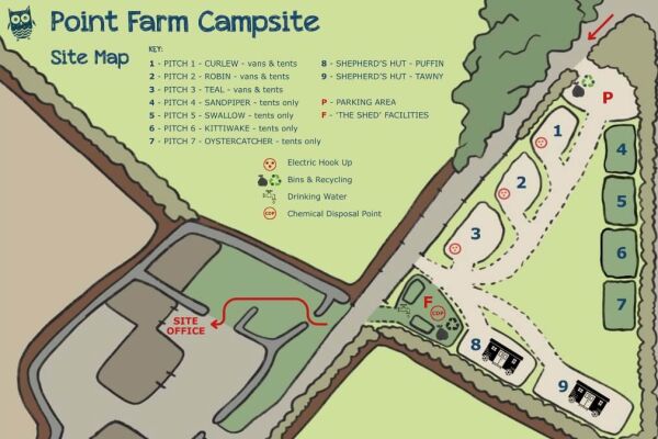 Point Farm Campsite campsite in Haverfordwest, Pembrokeshire