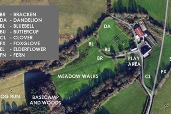 Coastal Meadows campsite in Pendine, Carmarthenshire