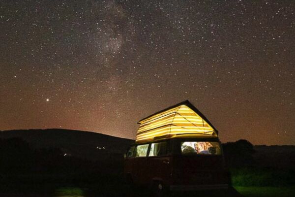Top of the Woods campsite in Boncath, Pembrokeshire