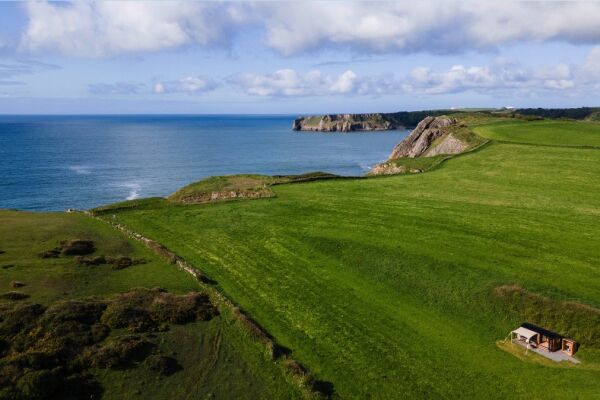Becks Bay campsite in Tenby, Pembrokeshire