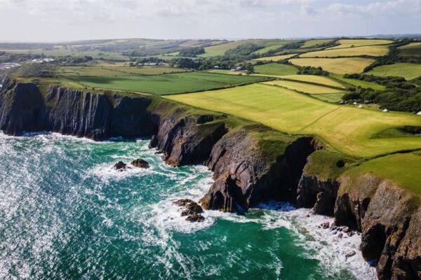 Becks Bay campsite in Tenby, Pembrokeshire