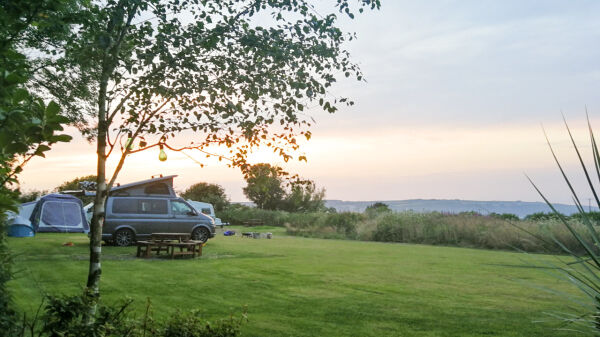 Glasfryn Escapes campsite in Fishguard, Pembrokeshire