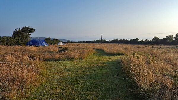 Glasfryn Escapes campsite in Fishguard, Pembrokeshire