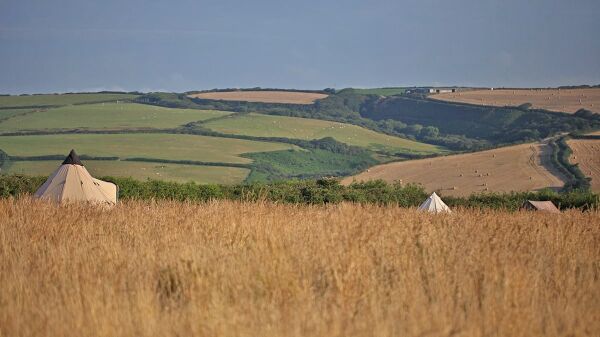 Bon Camping campsite in Haverfordwest, Pembrokeshire