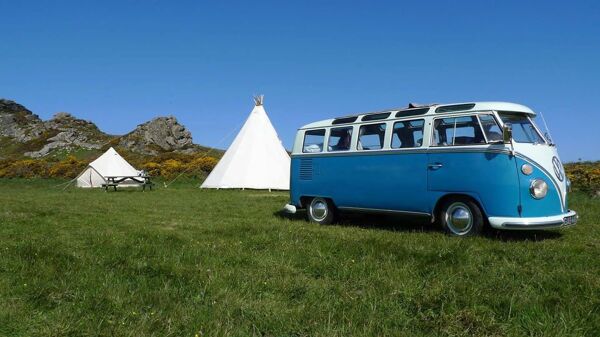 Hillfort Camping campsite in Goodwick, Pembrokeshire