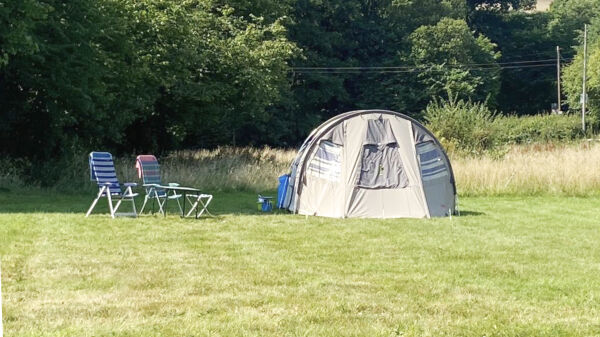 Runnis Meadow Camping campsite in Minsterley, Shropshire