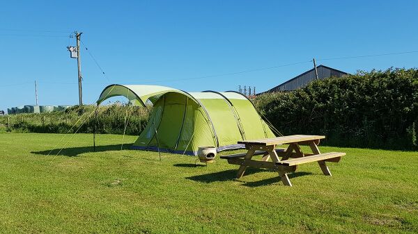 Porthllisky campsite in St Davids, Pembrokeshire