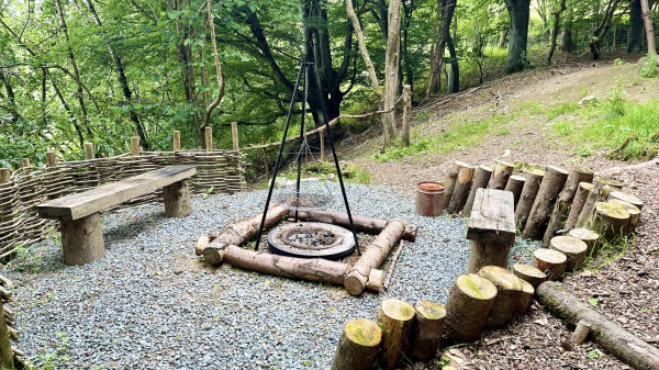 Camp Plas campsite in Welshpool, Montgomeryshire
