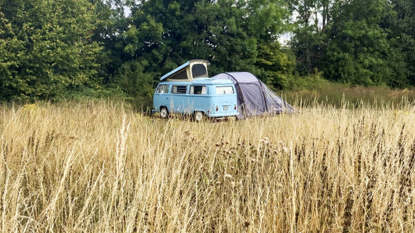 Barn Owl Camping campsite in Rattlesden, Suffolk
