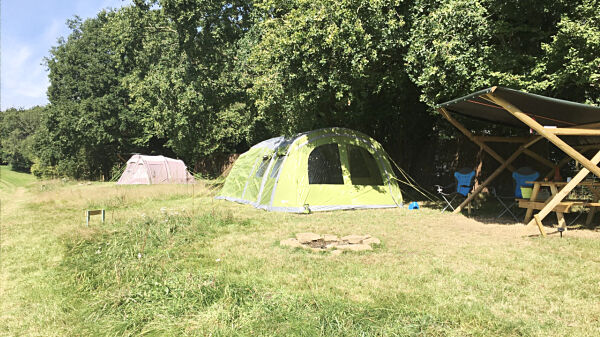 Wild Cherry Camping campsite in Chirk, Denbighshire