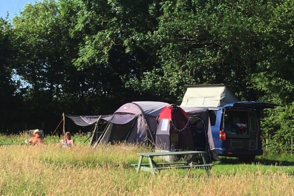 Green Sheep Camping campsite in Amroth, Pembrokeshire