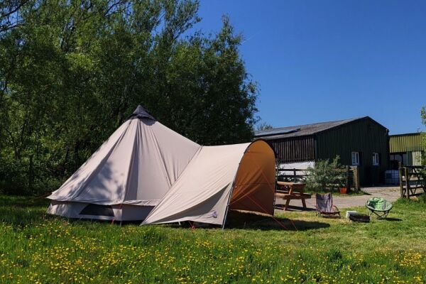 Green Sheep Camping campsite in Amroth, Pembrokeshire