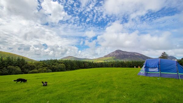 Penllechog campsite in Caernarfon, Gwynedd