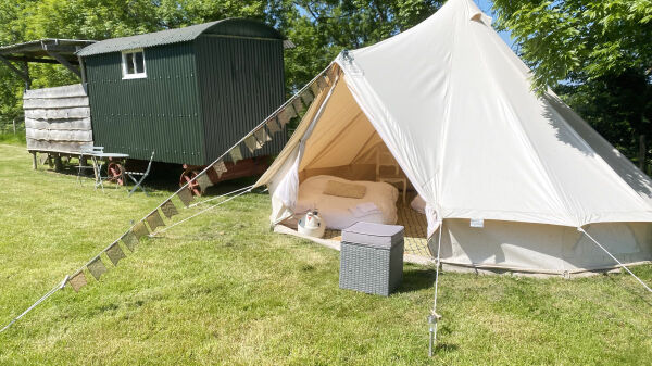 Sallywood Farm Camping campsite in Stroud, Gloucestershire