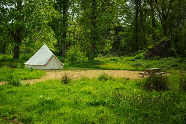 Awel yr Awen campsite in Lampeter, Ceredigion