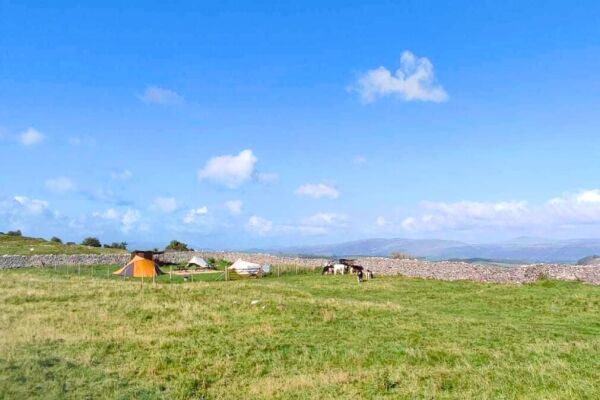 Once Upon a Fell campsite in Carnforth, Cumbria