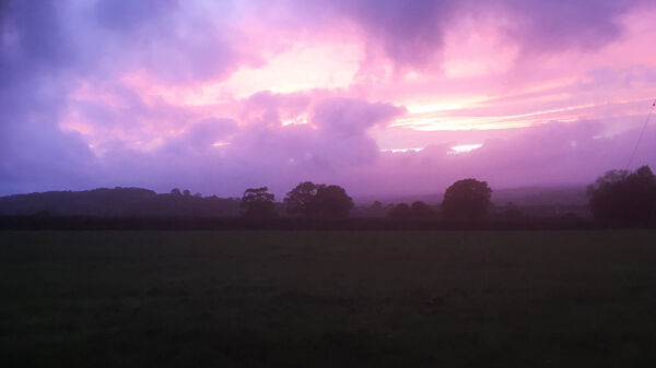 Lower Marlpits Farm campsite in Exeter, Devon