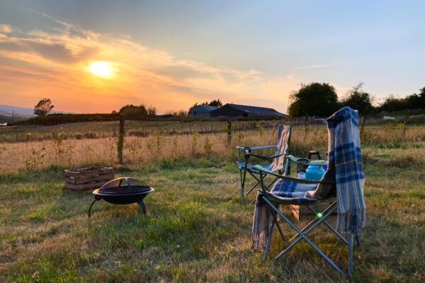 Hazel Meadow Camping campsite in Torrington, Devon