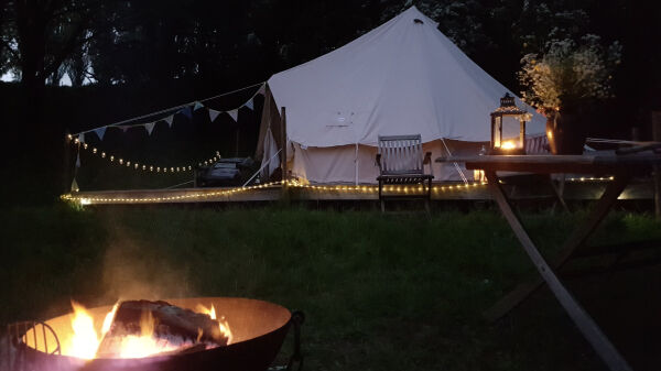 Ryeford Ponds campsite in Ross-On-Wye, Herefordshire