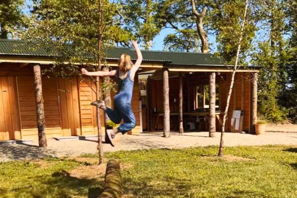 Landsker Camping campsite in Narberth, Pembrokeshire