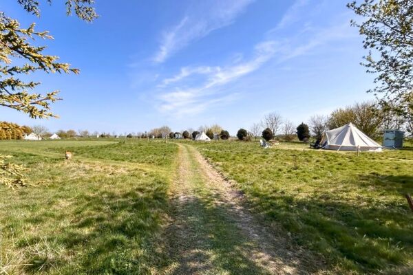 Waites Farm Glamping campsite in Boston, Lincolnshire