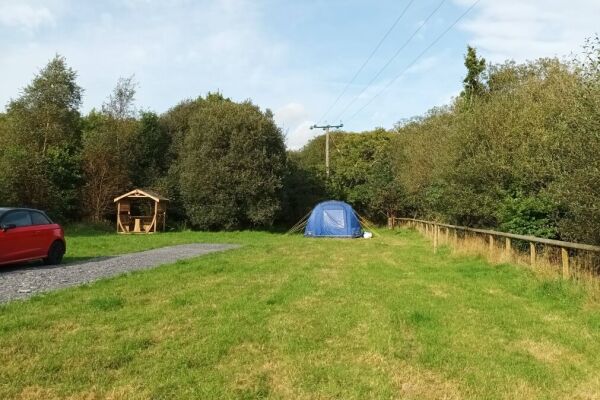 Cae Ddel Country Camping campsite in Criccieth, Gwynedd