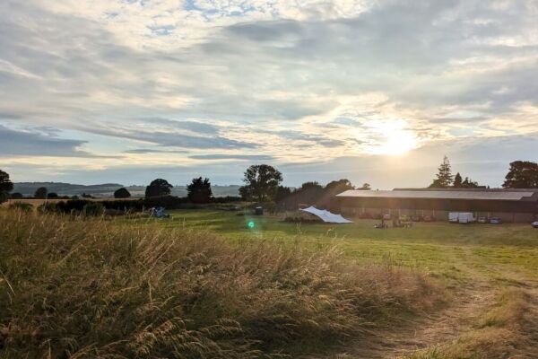 Corvedale Camping campsite in Much Wenlock, Shropshire