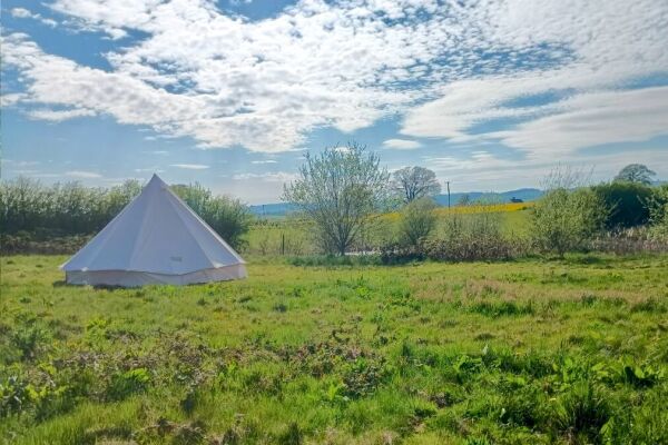 Corvedale Camping campsite in Much Wenlock, Shropshire